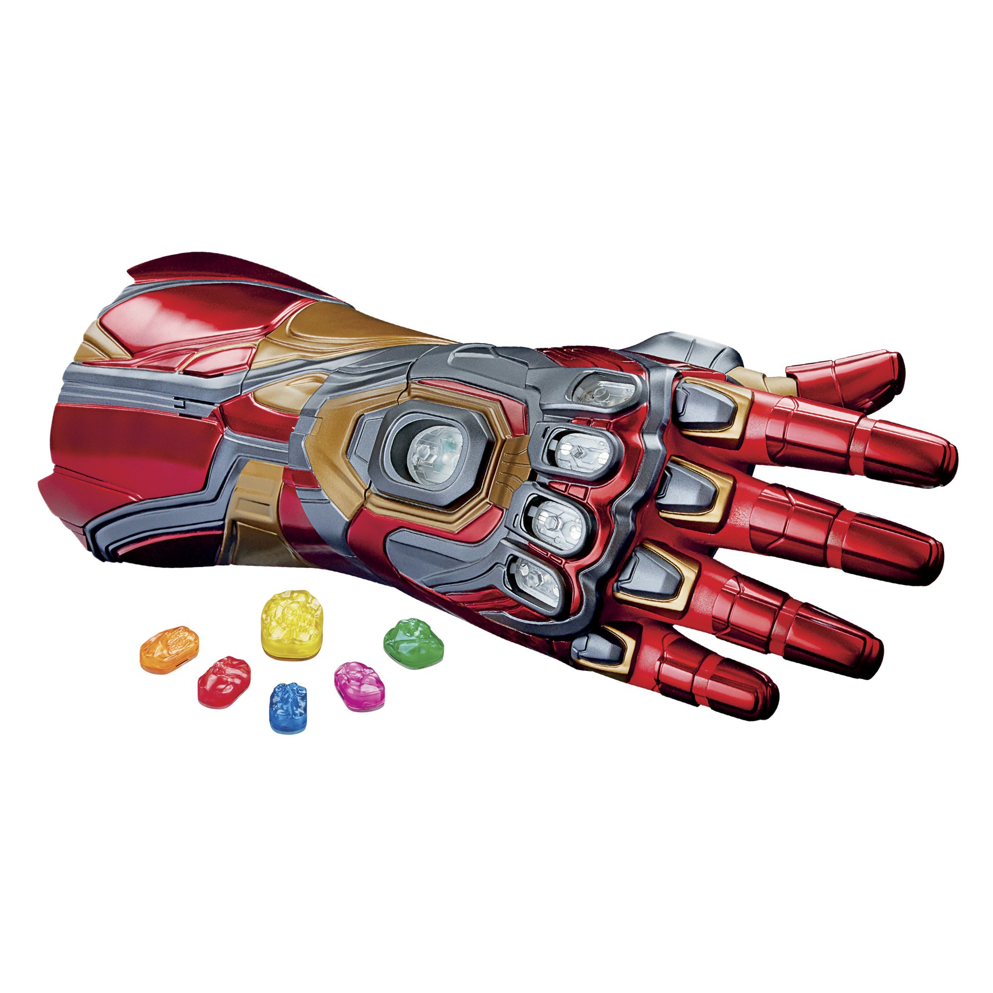 Hasbro Marvel Legends Series Avengers Iron Man Nano Gauntlet ฮาสโบร มาร์เวล เลเจนด์ ถุงมือไอรอนแมน นาโน กันท์เล็ท มีเสียง มีไฟ ขยับนิ้วได้