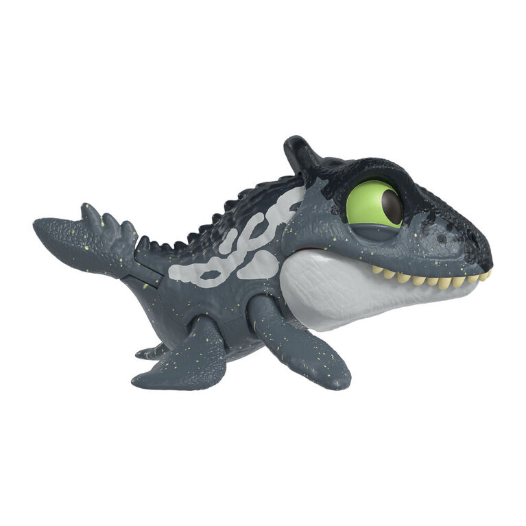 Mattel Jurassic World Snap Squad Attitudes Mosasaurus (HCM19) แมทเทล จูราสสิค เวิลด์ ของเล่นแอ็กชั่นฟิกเกอร์ไดโนเสาร์ โมซาซอรัส