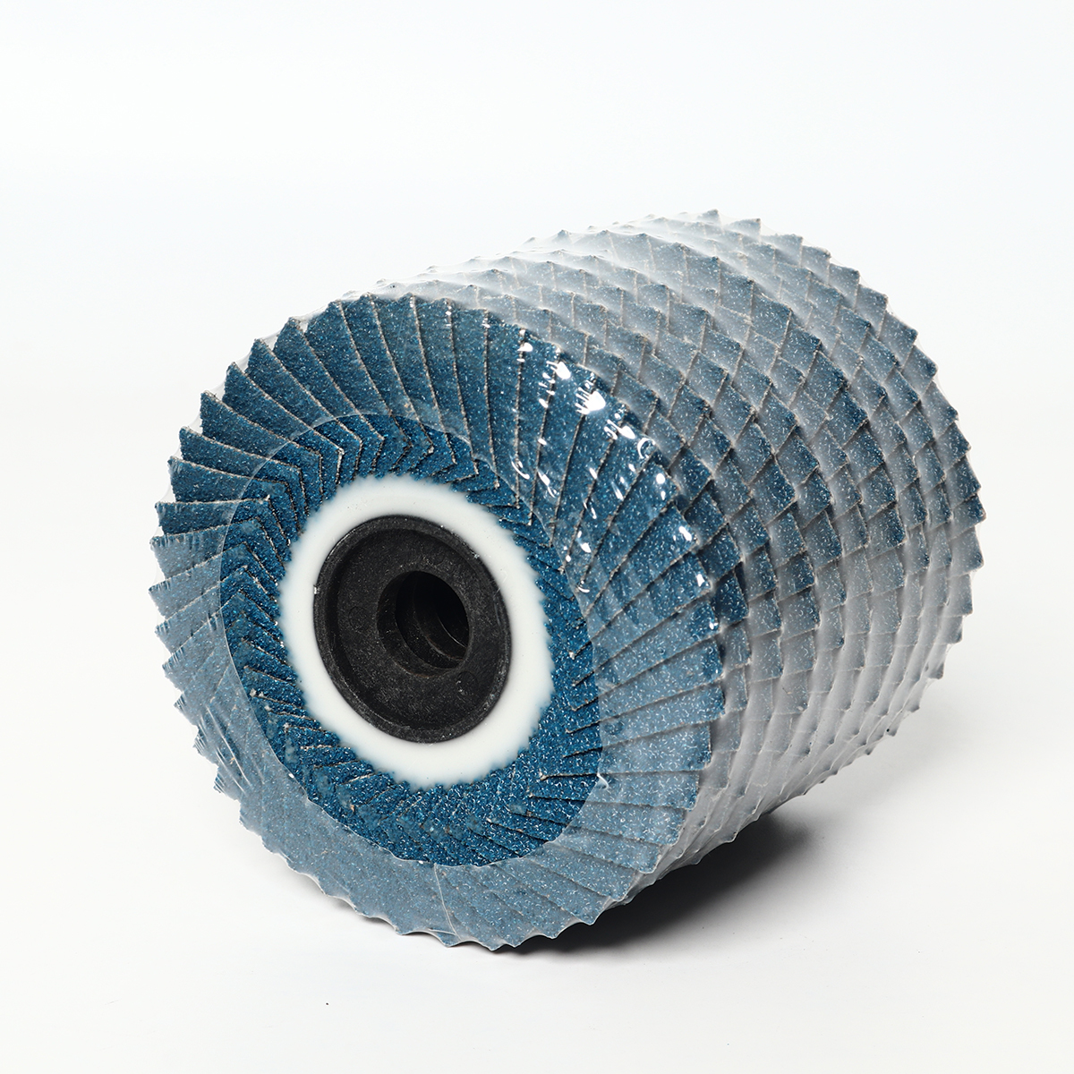 แผ่นเจียรทรายซ้อนหลังอ่อน MARATHON 4 นิ้ว No.60 Flap Disc Aluminum Oxide (10อัน/กล่อง)