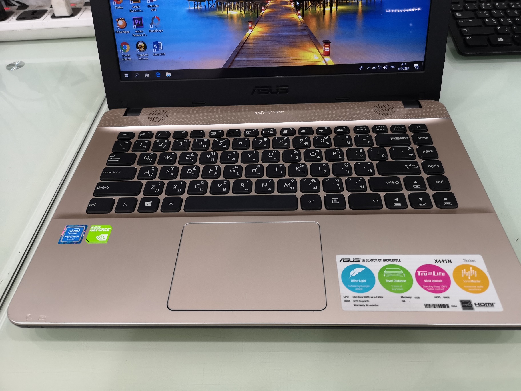 ASUS X441NC N4200 GT810