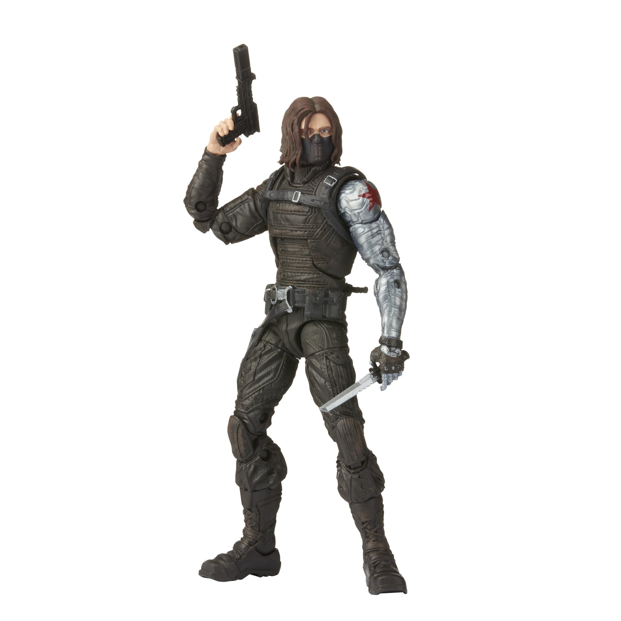 Hasbro Marvel Legends Series Winter Soldier 6-inch Figure ฮาสโบร มาร์เวล เลเจนด์ ซีรี่ย์ส หุ่นโมเดลฟิกเกอร์ วินเทอร์ โซลเยอร์ ขนาด 6 นิ้ว ลิขสิทธิ์แท้