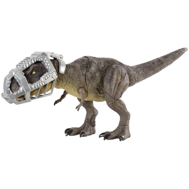 Mattel Jurassic World Stomp 'n Escape Tyrannosaurus Rex (GWD67) แมทเทล จูราสสิค เวิลด์ ของเล่นแอ็กชั่นฟิกเกอร์ไดโนเสาร์ ไทแรนโนซอรัส เร็กซ์ (ที. เร็กซ์)