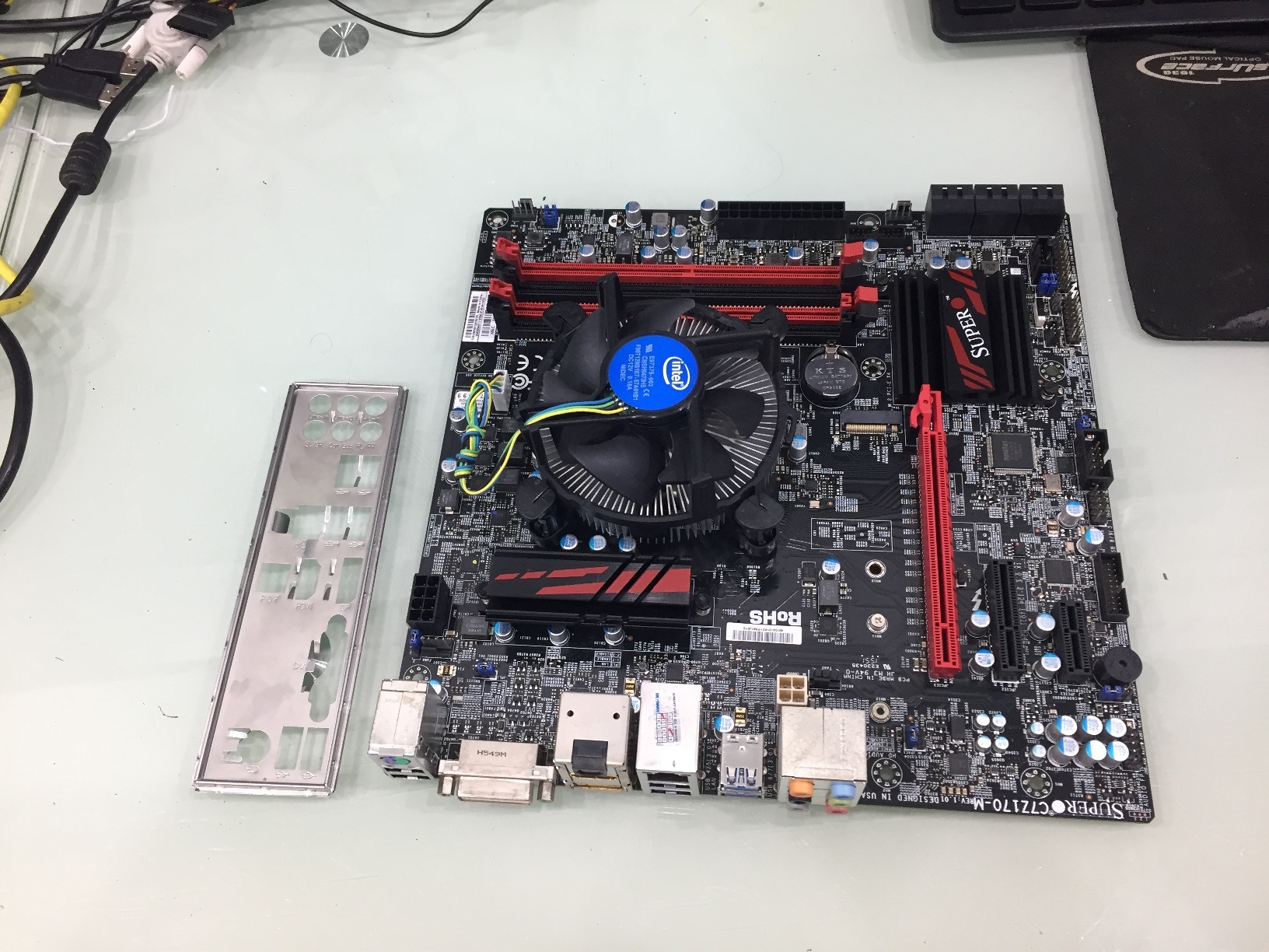 i5-7400 + SUPERMICRO C7Z170-M