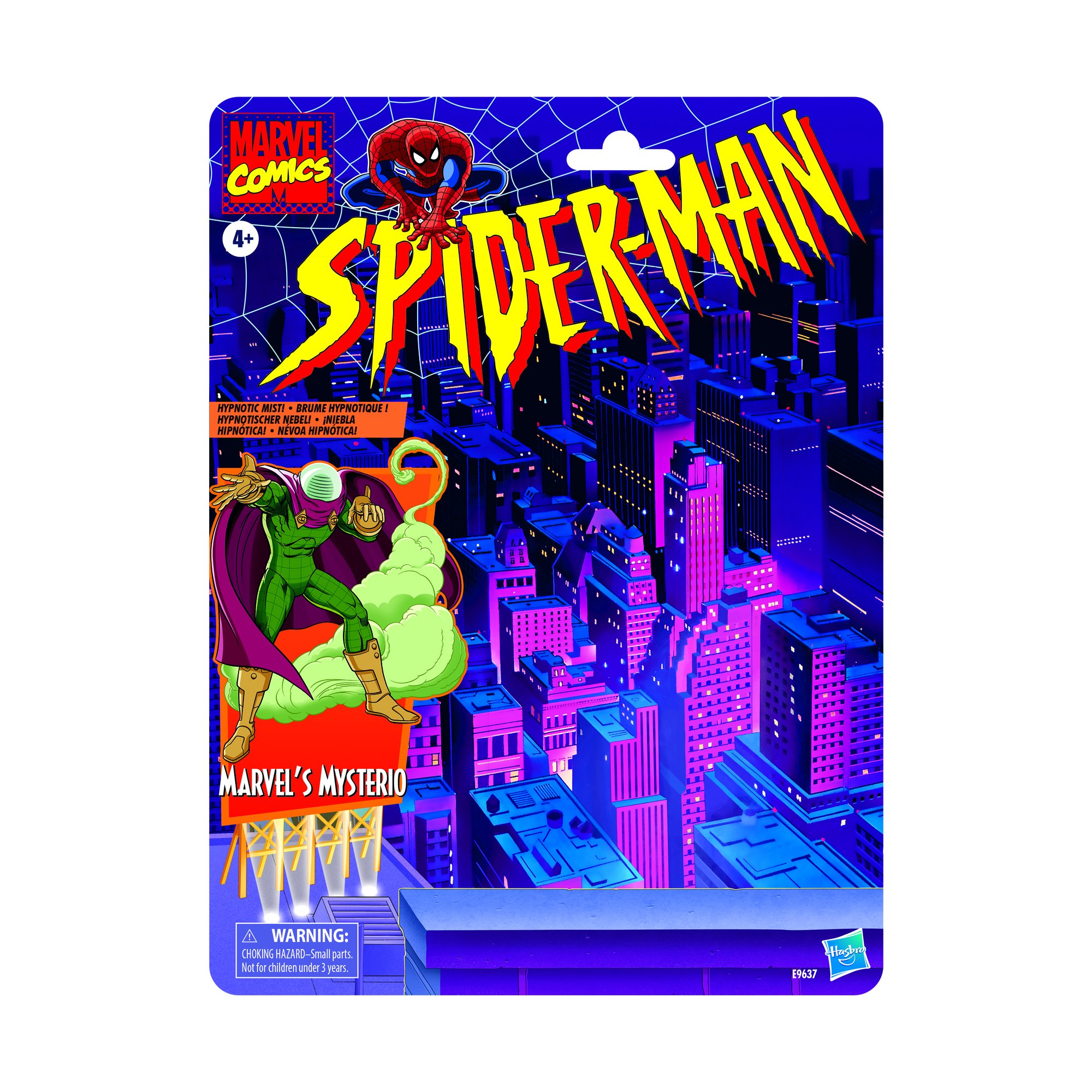 Hasbro Marvel Legends Retro Collection Mysterio 6-inch Figure ฮาสโบร มาร์เวล เลเจนด์ ซีรี่ย์ส หุ่นโมเดลฟิกเกอร์ มิสเตริโอ้ ขนาด 6 นิ้ว ลิขสิทธิ์แท้