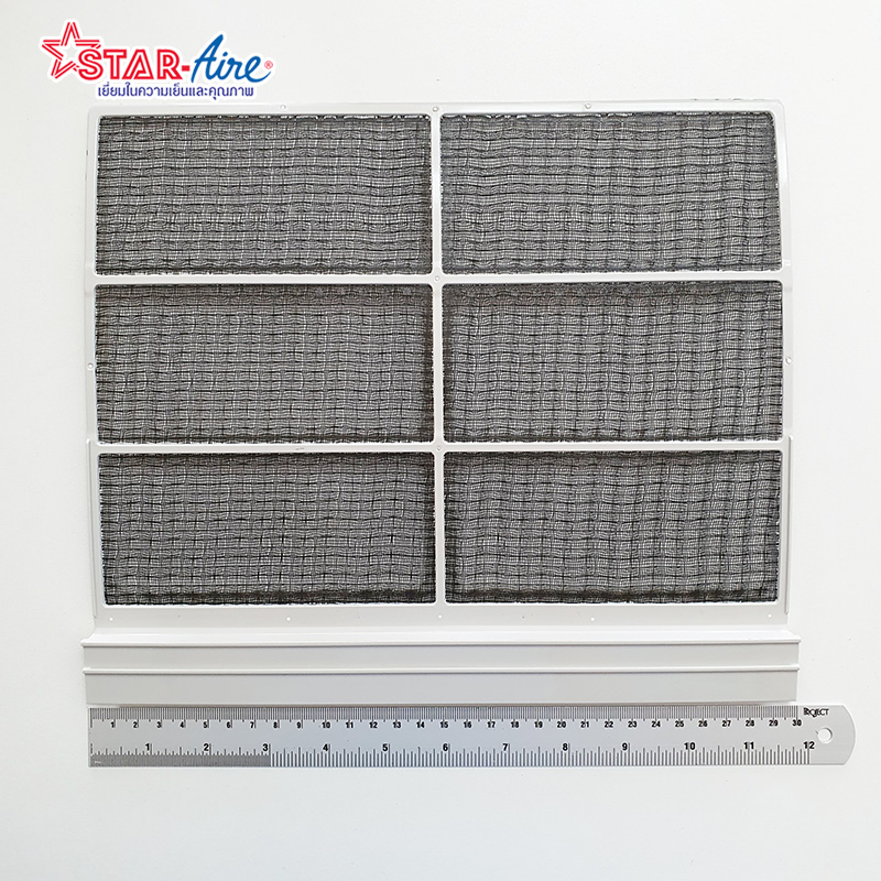 ฟิลเตอร์กรองฝุ่น ฟิลเตอร์แอร์ สำหรับเครื่องปรับอากาศสตาร์แอร์ (Star Aire) แบบแขวน/ตั้งพื้น รุ่น DCR5