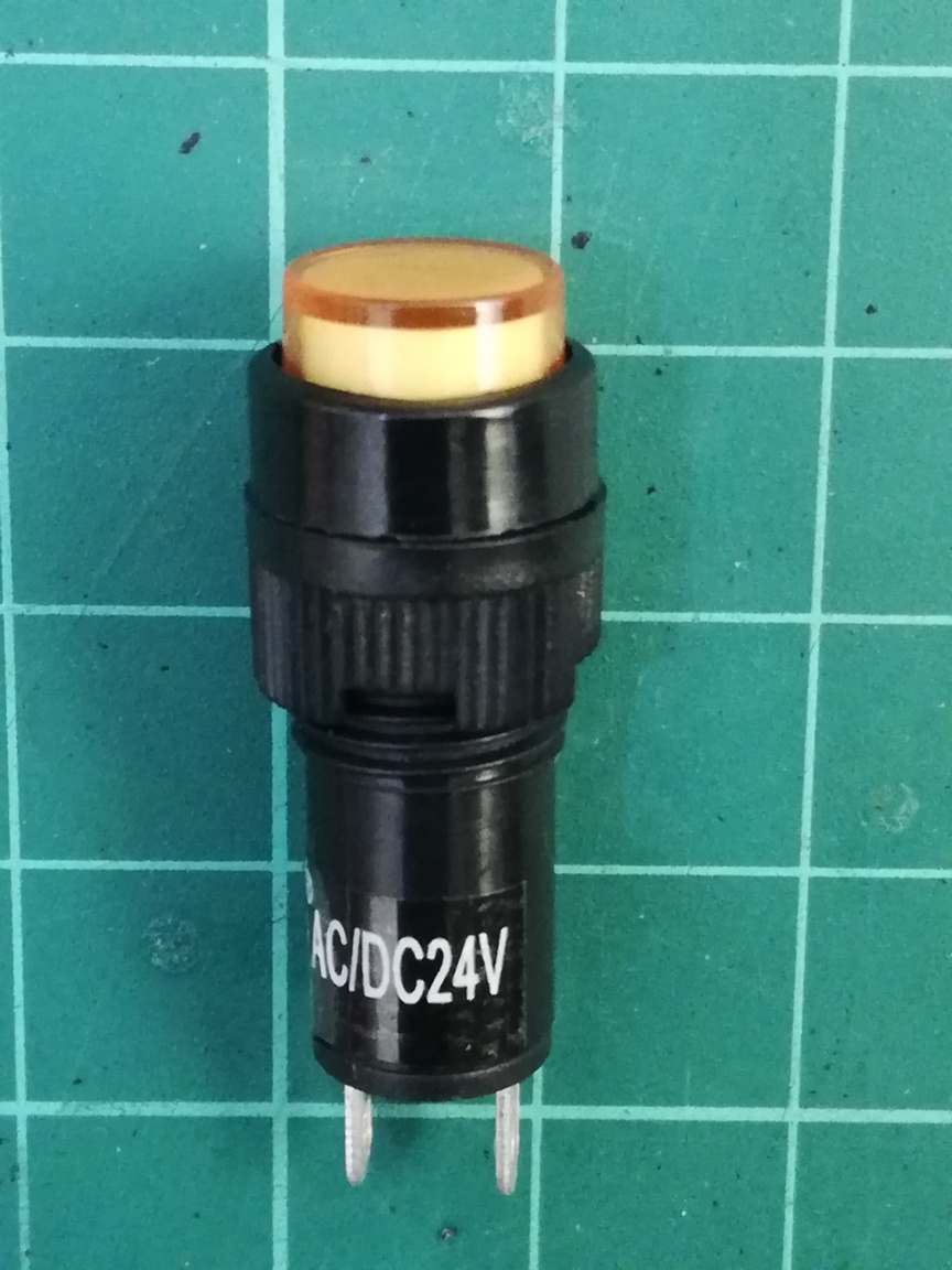 NXD-211 24VDC ( Lamp Yellow 10 mm. )