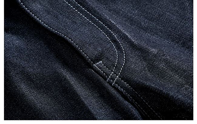 001049 กางเกงยีนส์ XOFO Selvage Denim สไตล์วินเทจ Version Jeans Small Straight ผ้าริมน้ำเงิน Size 28-36