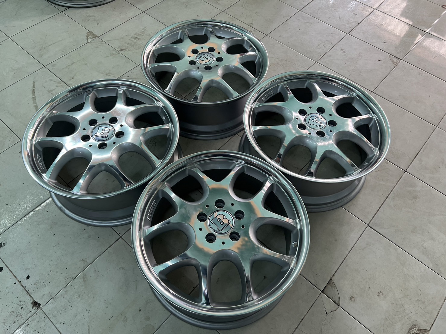 ล้อเบนซ์แท้ BRABUS BLOCK-5 18"