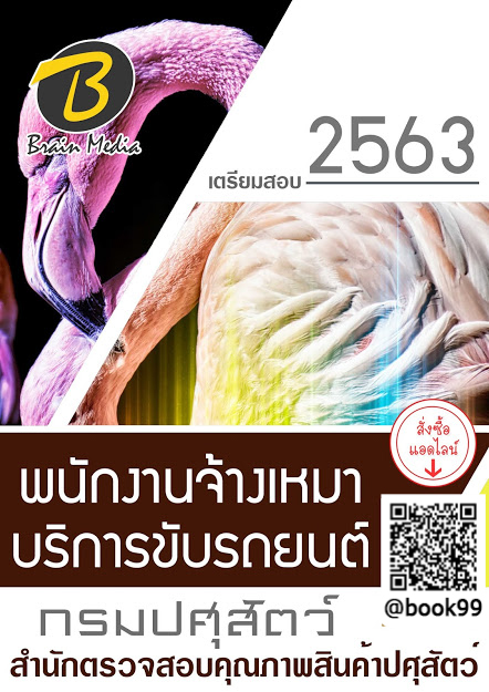 แนวข้อสอบ พนักงานจ้างเหมาบริการขับรถยนต์ สำนักตรวจสอบคุณภาพสินค้าปศุสัตว์