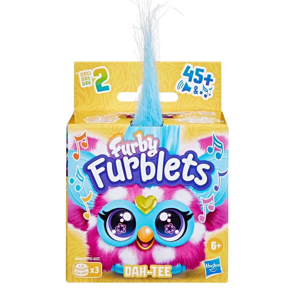 Hasbro Furby Furblets Dah-Tee Mini Electronic Plush Toy ฮาสโบร ตุ๊กตา เฟอร์บี้ ดาห์-ธี มีเสียง ลิขสิทธิ์แท้