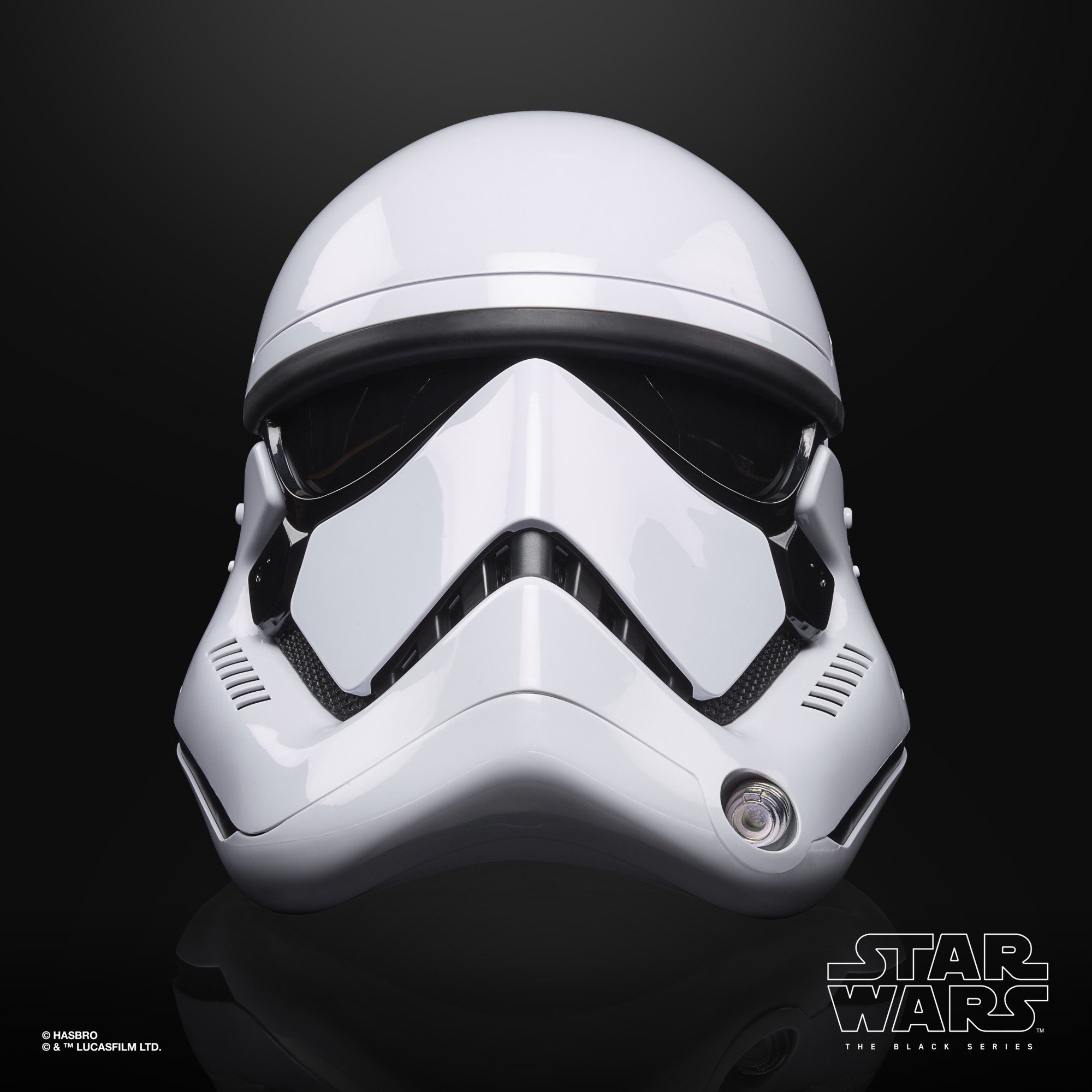 Hasbro Star Wars The Black Series First Order Stormtrooper Electronic Helmet ฮาสโบร สตาร์ วอร์ส เดอะ แบล็ค ซีรี่ย์ส หน้ากาก เฟิร์ส ออเดอร์ สตอร์มทรูปเปอร์ เปลี่ยนเสียงได้ ลิขสิทธิ์แท้