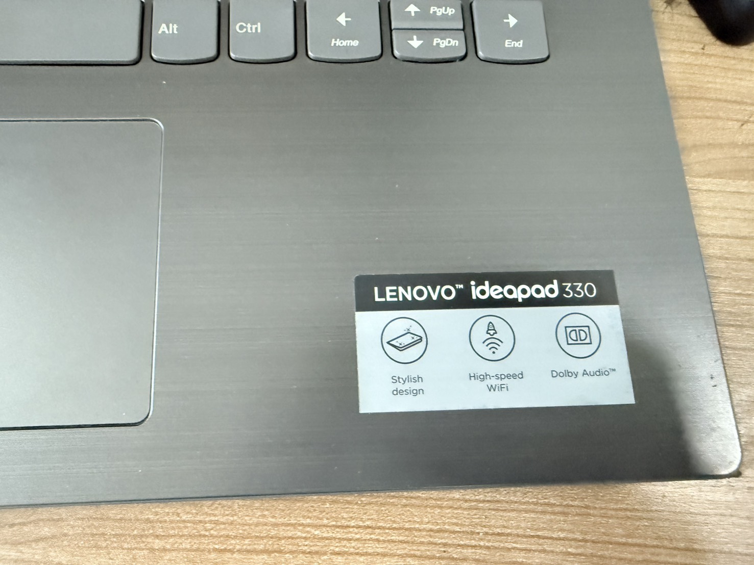 โน๊ตบุ๊ค Lenovo ideapad 330(A4-9125/4GB/HDD 500GB) + Adapter แบต 78%