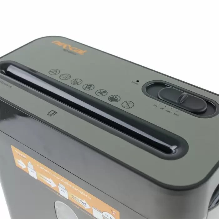 ขายถูก Neocal Paper Shredder ND-60CC เครื่องทำลายเอกสาร นีโอแคล 6 แผ่น/ครั้ง (A4/75 แกรม) (Cross Cut)