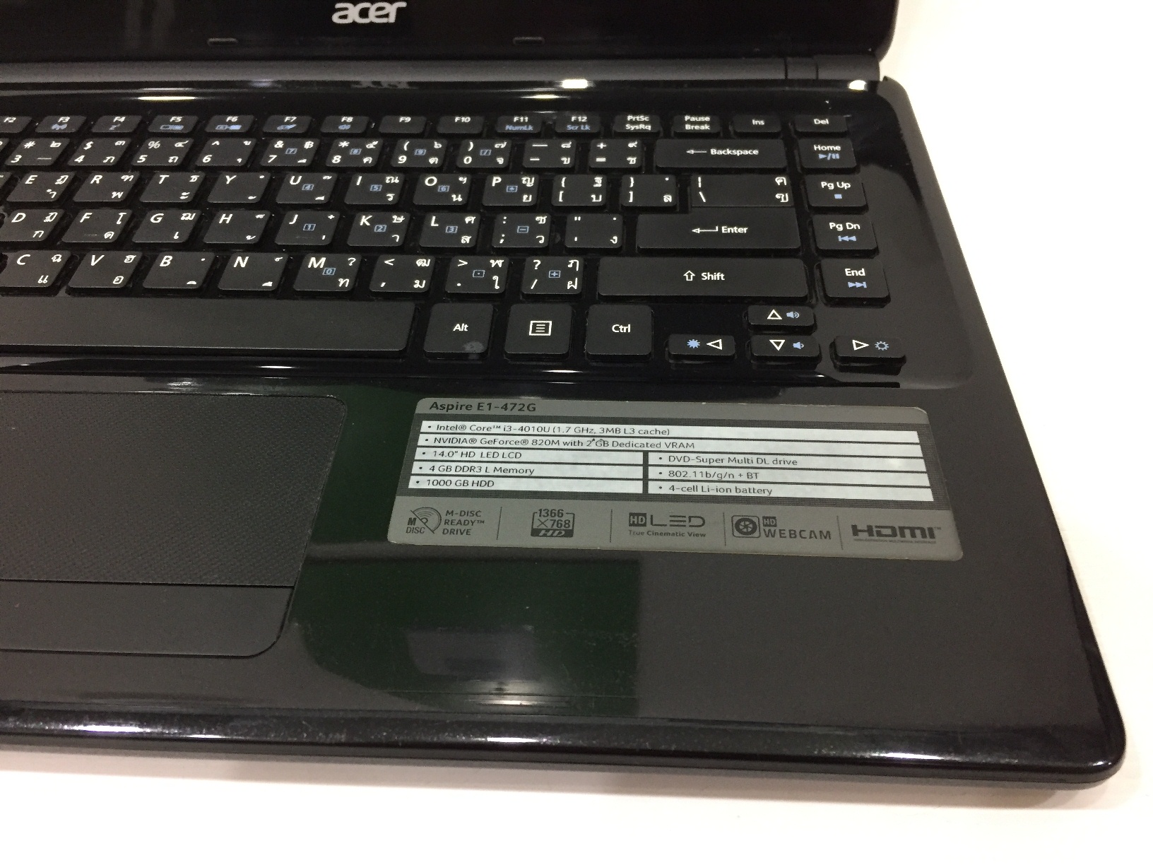 ACER Aspire E1-472G มีตำหนิ