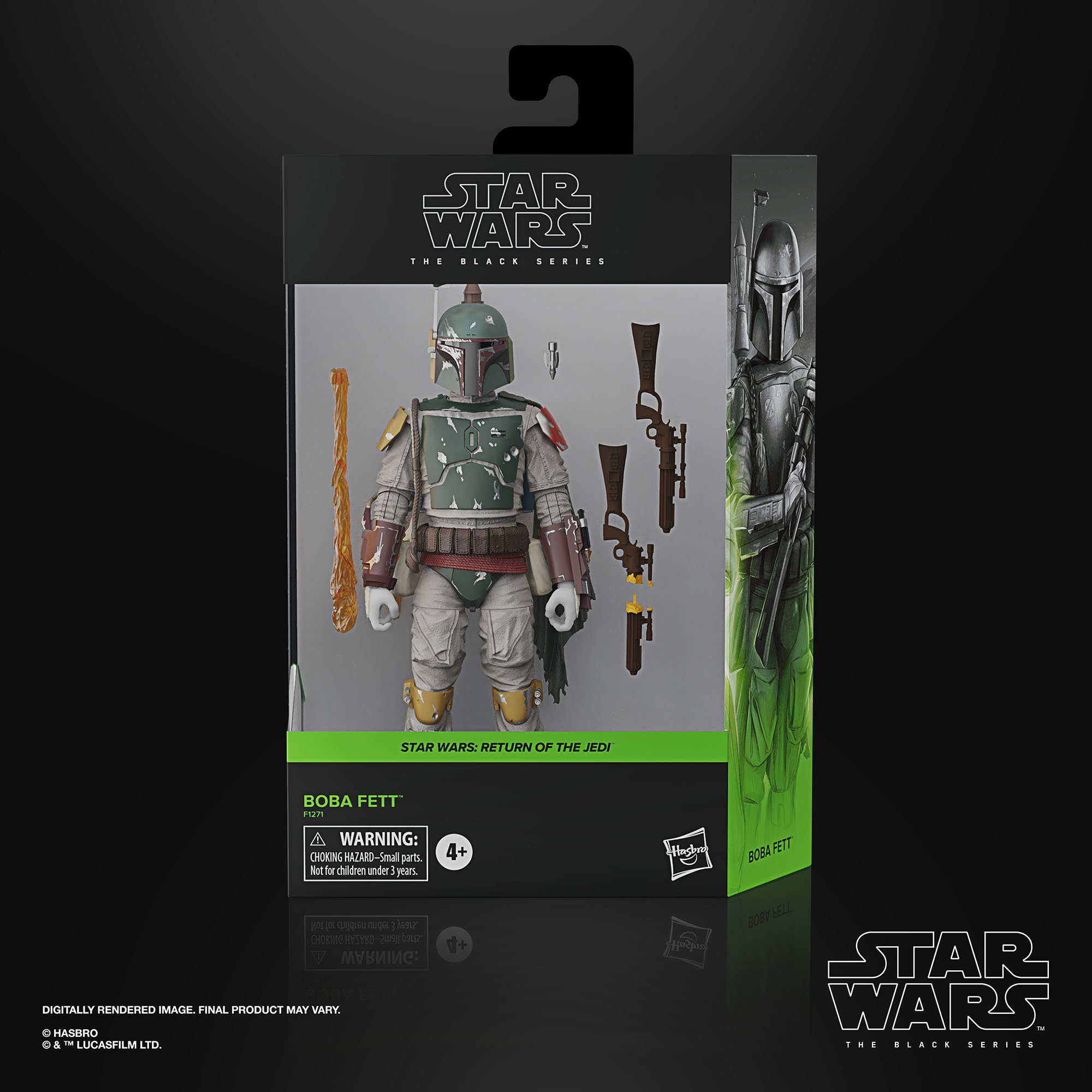Hasbro Star Wars The Black Series Boba Fett 6-inch Action Figure ฮาสโบร สตาร์ วอร์ส เดอะ แบล็ค ซีรีส์ หุ่นโมเดลฟิกเกอร์ โบบา เฟทท์ ขนาด6 นิ้ว ลิขสิทธิ์แท้
