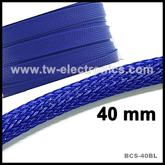 สายถัก 40 mm (สีน้ำเงิน) / BCS-40BL