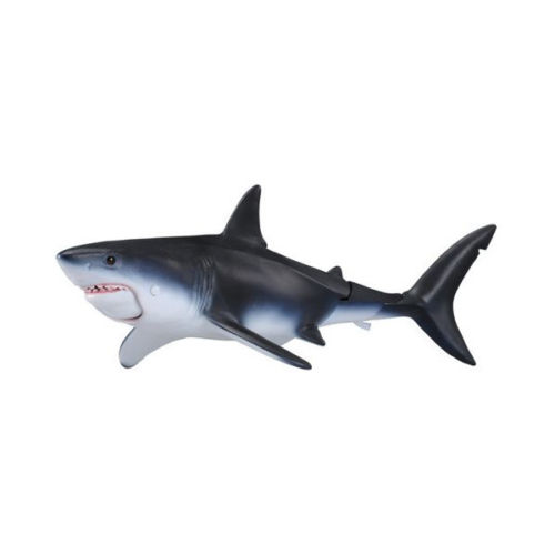 โมเดลปลาฉลามขาว (Great White Shark) แบรนด์ Takara Tomy ขนาดยาวประมาณ 7.5 ซม