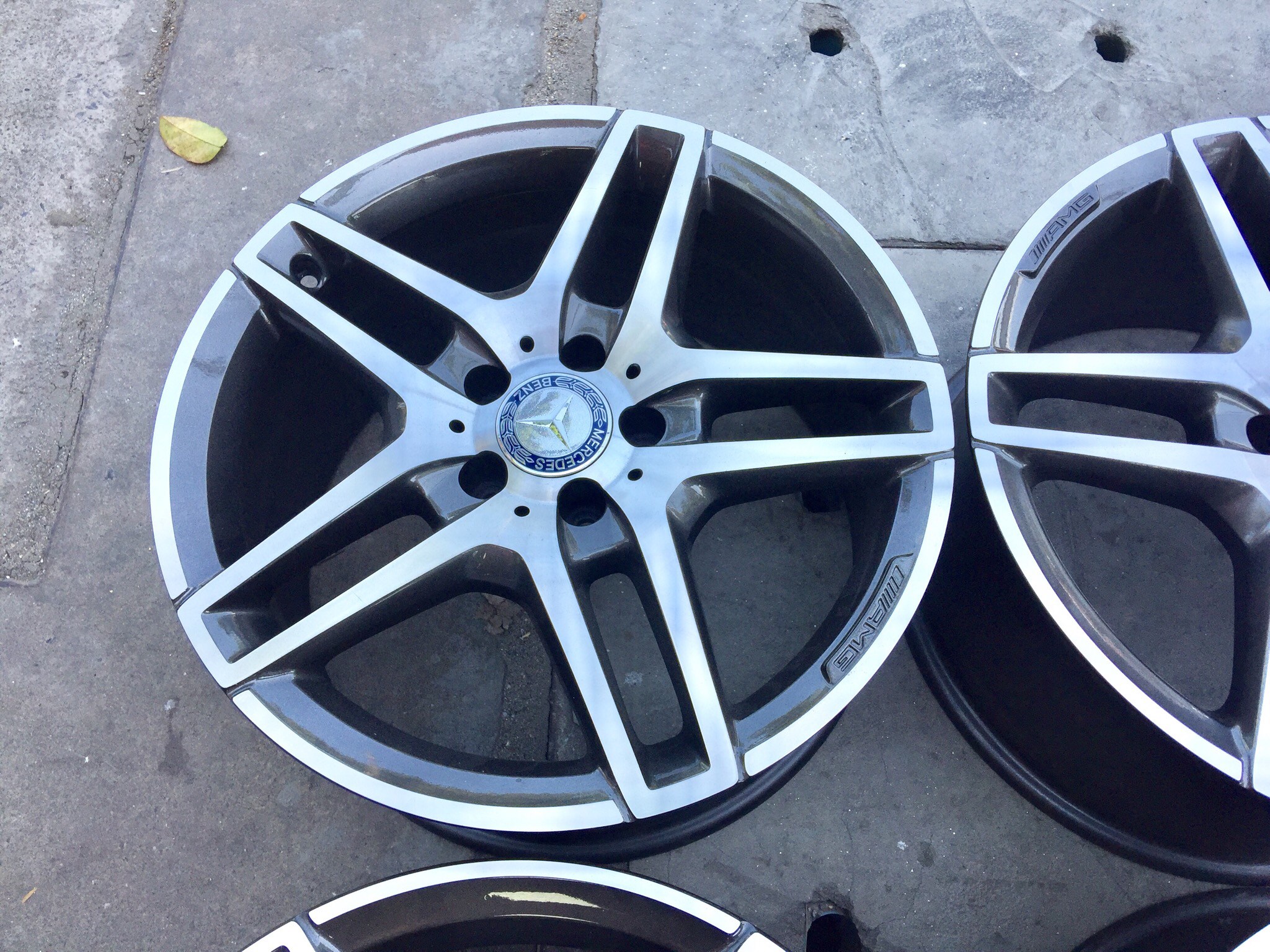 ล้อแท้ AMG ST4 w212 facelift