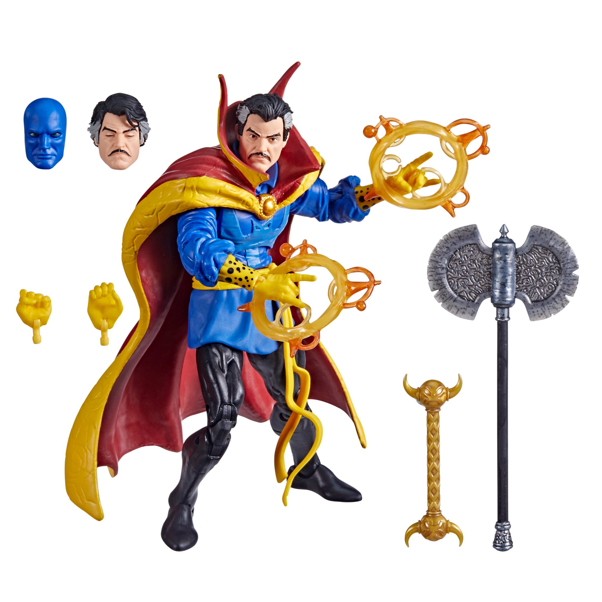 Hasbro Marvel Legends Series Doctor Strange Classic Comics 6-inch Figure ฮาสโบร มาร์เวล เลเจนด์ ซีรี่ย์ส หุ่นโมเดลฟิกเกอร์ ด็อกเตอร์ สเตรนจ์ คลาสสิค คอมมิคส์ ขนาด 6 นิ้ว ลิขสิทธิ์แท้