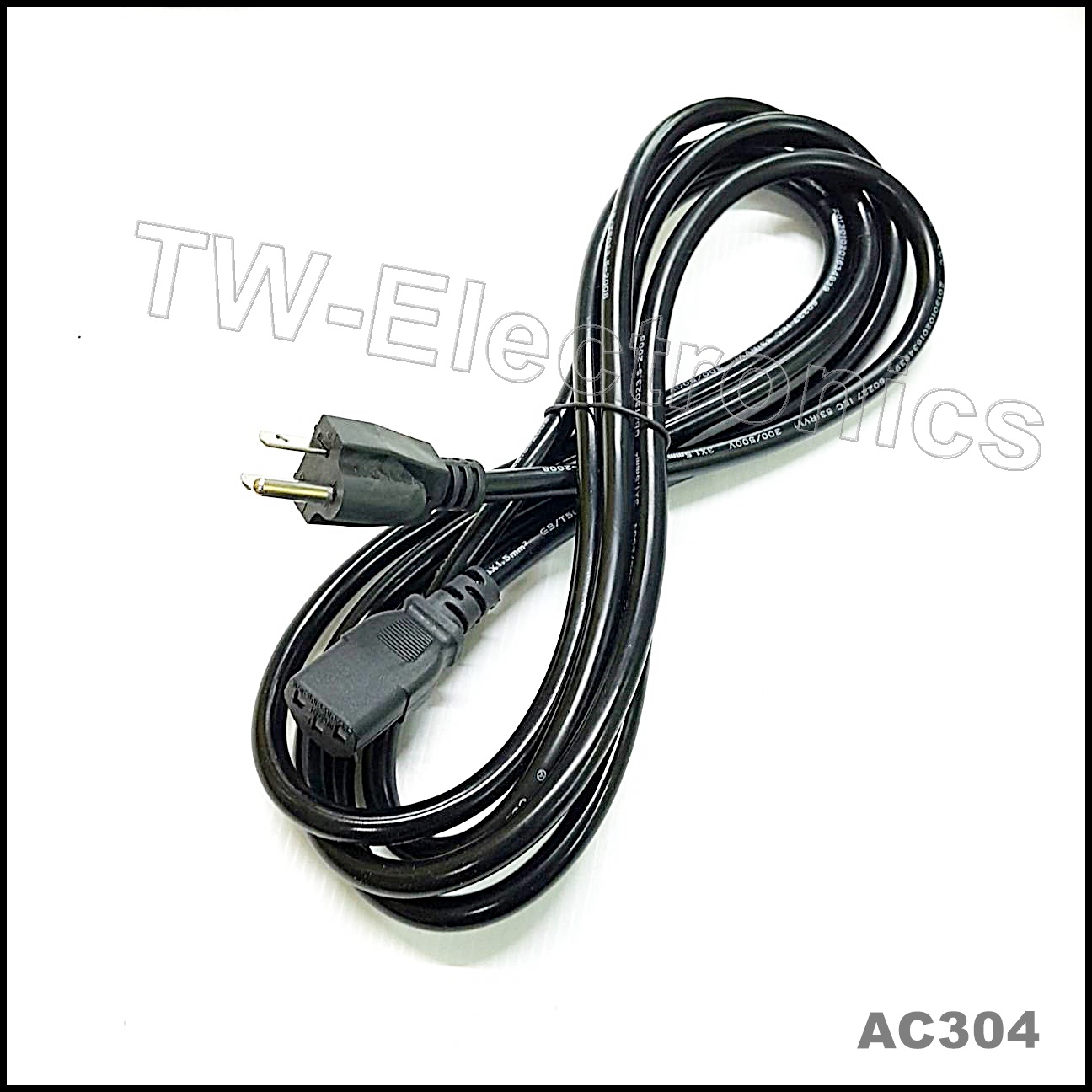 สายไฟACพร้อมหัว 3Cx1.5 sq.mm (3m) / AC304