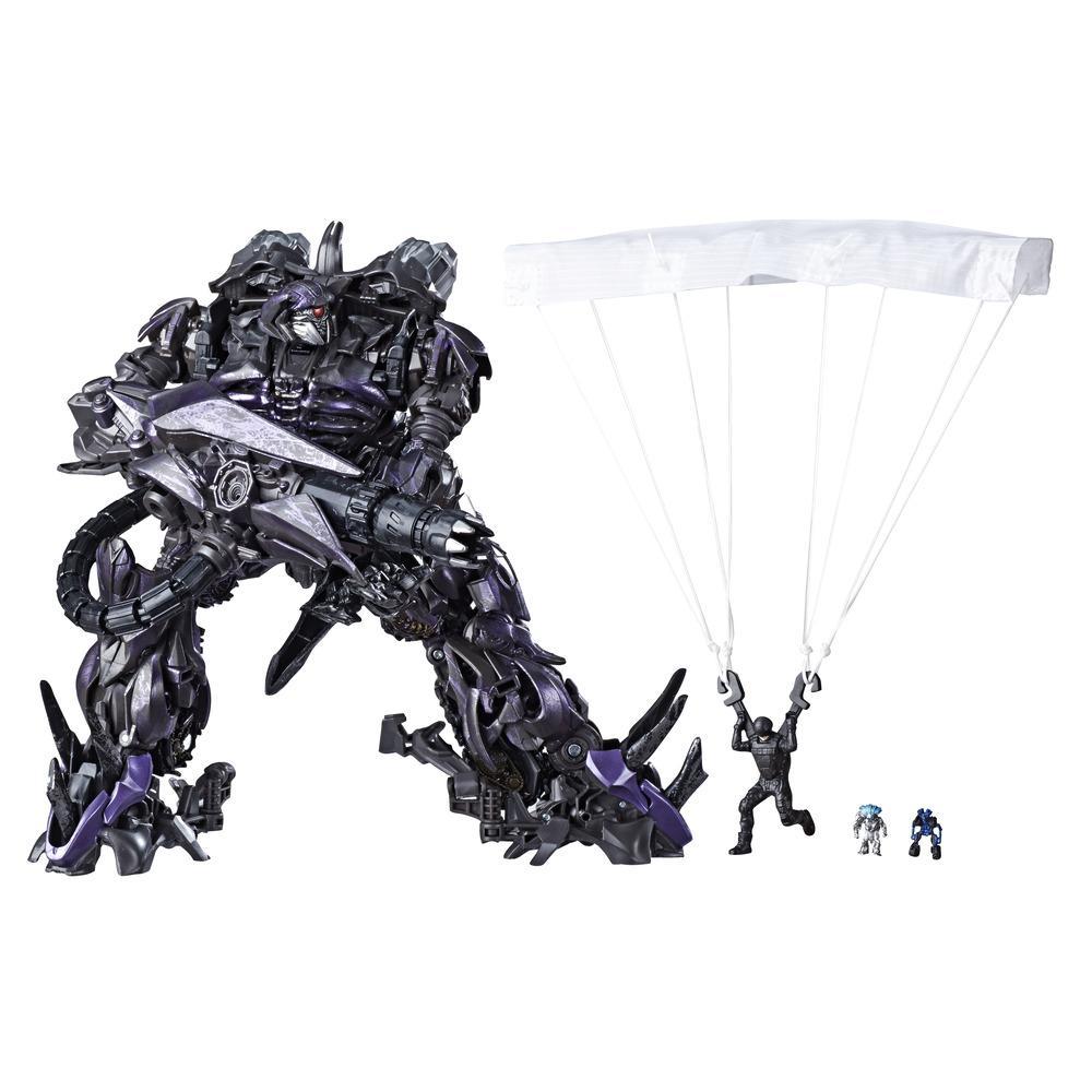 Hasbro Transformers Studio Series 56 Leader Class Shockwave Action Figure 8.5 Inch ฮาสโบร ทรานสฟอเมอร์ส สตูดิโอ ซีรีย์ส 56 ลีดเดอร์ คลาส หุ่นยนต์ ช็อคเวฟ 8.5 นิ้ว ลิขสิทธิ์แท้
