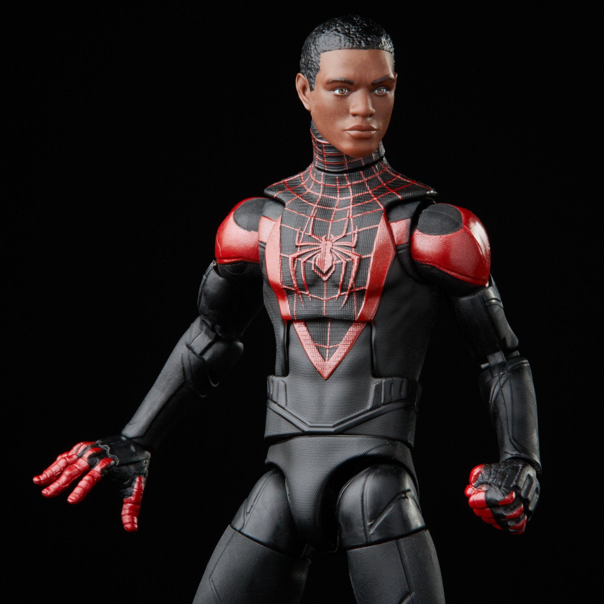 Hasbro Marvel Legends Series Gamerverse Spider-Man Miles Morales 6-inch Figure ฮาสโบร มาร์เวล เลเจนด์ ซีรี่ย์ส หุ่นโมเดลฟิกเกอร์ เกมเมอร์เวิร์ส ไมล์ โมราเลส ขนาด 6 นิ้ว ลิขสิทธิ์แท้