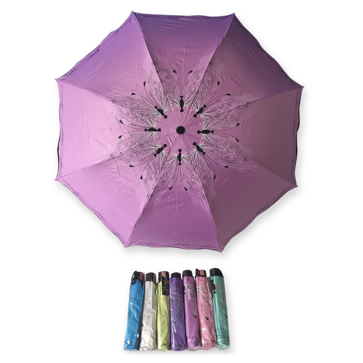 ร่มโค้ง24นิ้วรหัส1637