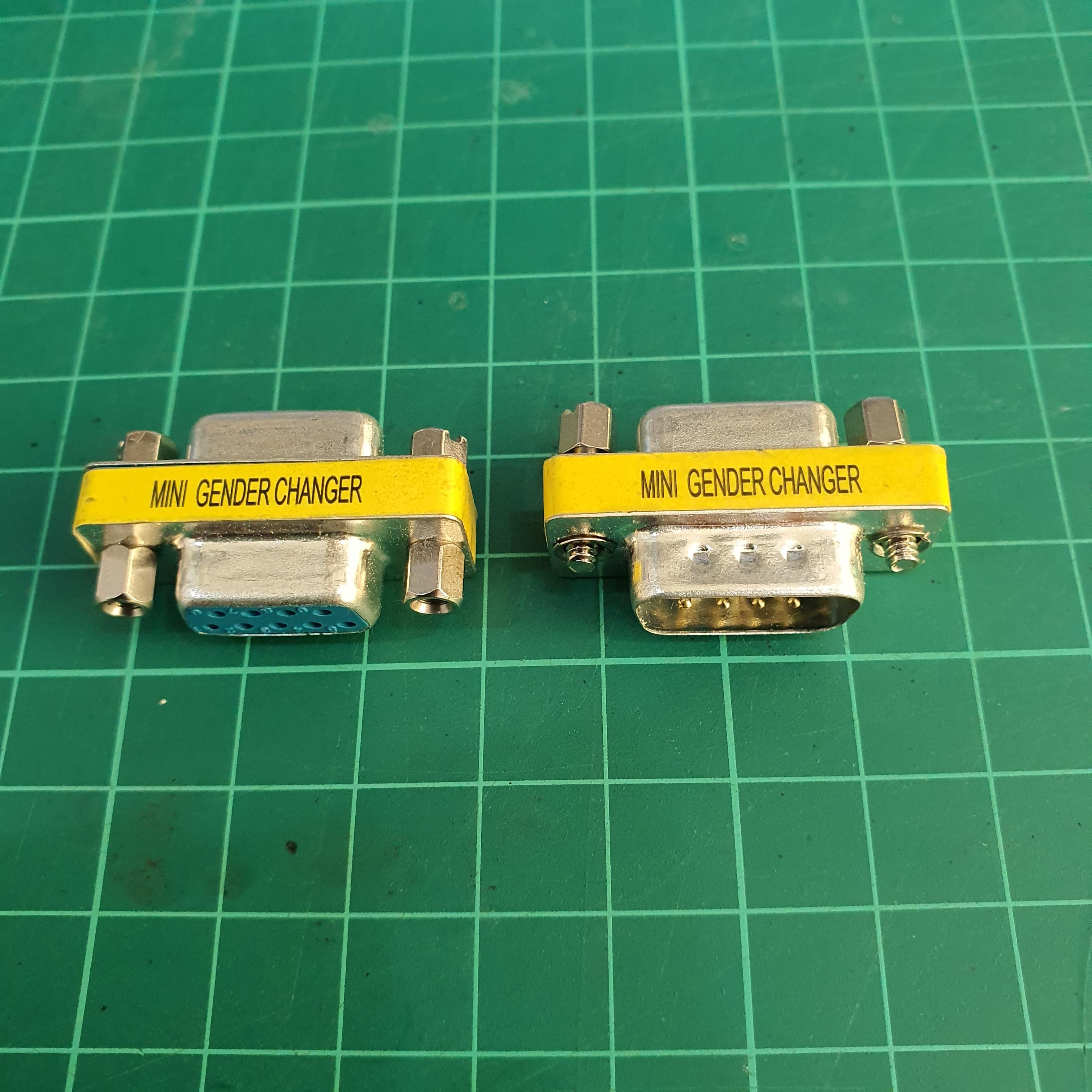 DB9 Female - Male Connector