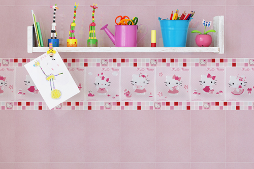 COTTO แฟลซซี่ ชมพูอ่อน 8x12 GA