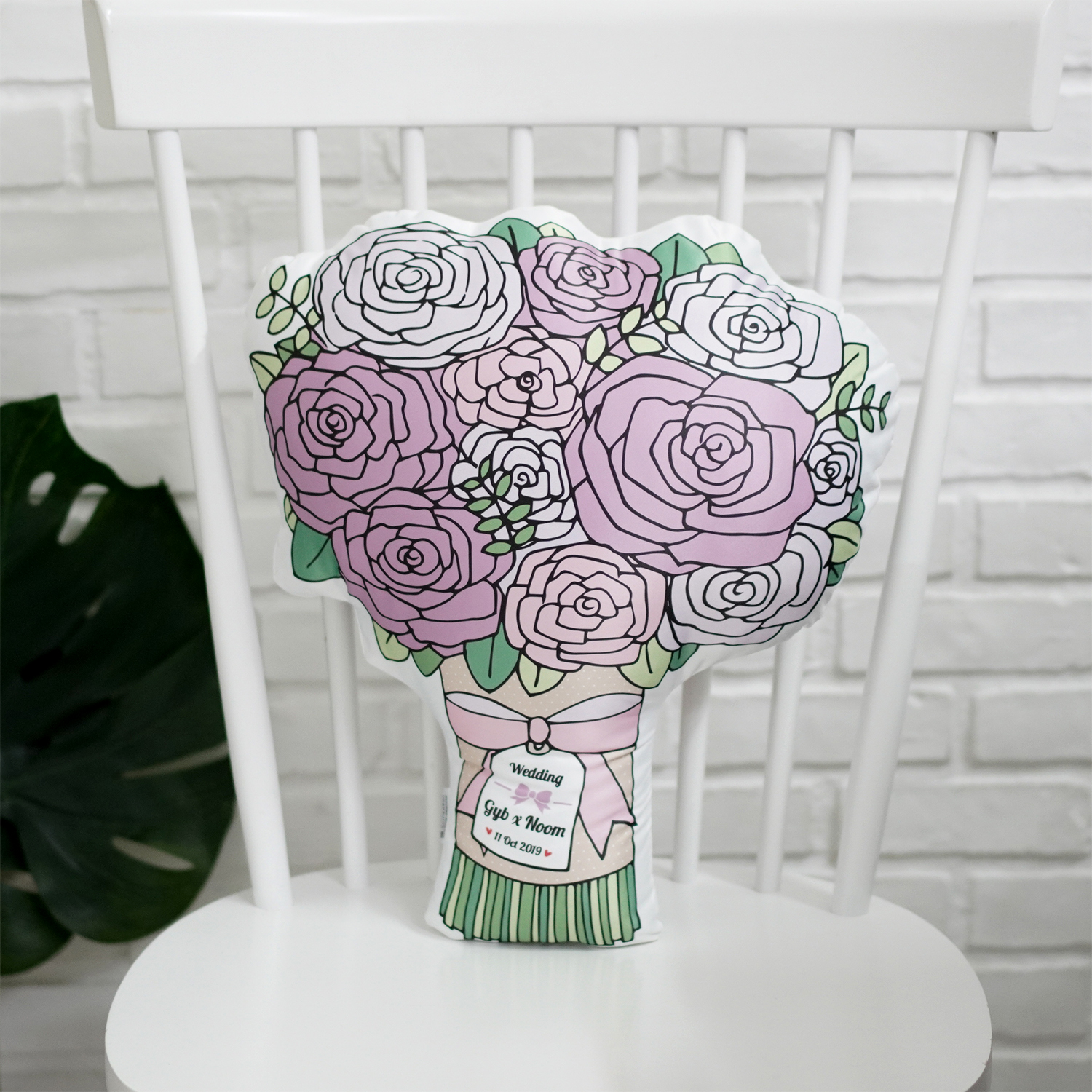 หมอนช่อกุหลาบ Rose Bouquet