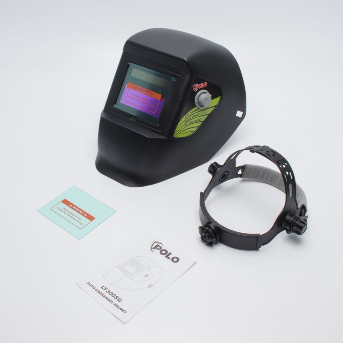 หน้าการเชื่อมปรับแสงอัตโนมัติ POLO Model : LY300SG 1/25000sec