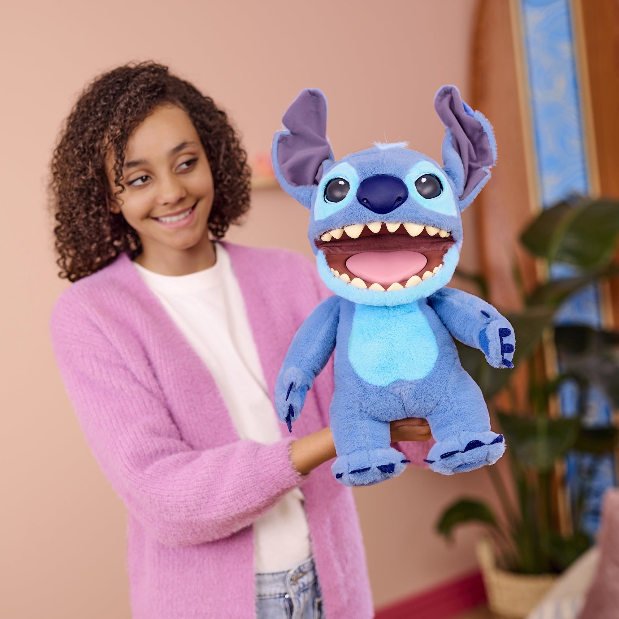 WOW! Stuff Disney Stitch Puppetronic by RealFX ตุ๊กตาสติทช์ พูดได้ ขยับได้ สูง 45 ซม. ลิขสิทธิ์แท้