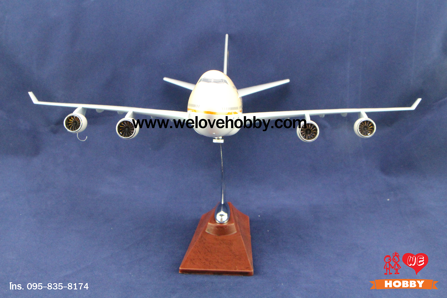 โมเดลเครื่องบิน Saudi Arabian Airlines (Boeing 747) ซาอุดิอาระเบีย ลำใหญ่