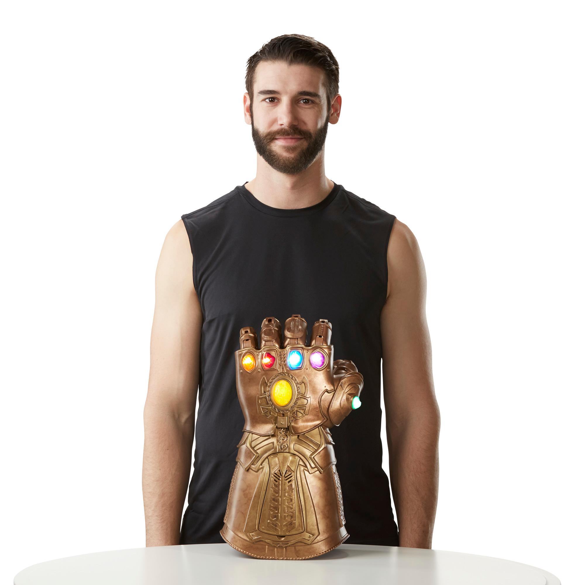 ถุงมือธานอส HASBRO MARVEL LEGENDS AVENGERS THANOS LEGENDS GEAR INFINITY GAUNTLET Articulated Electronic Fist ฮาสโบร มาร์เวล ลีเจนท์ อินฟินิตี้ กันท์เล็ท มีเสียง มีไฟ ขยับนิ้วได้