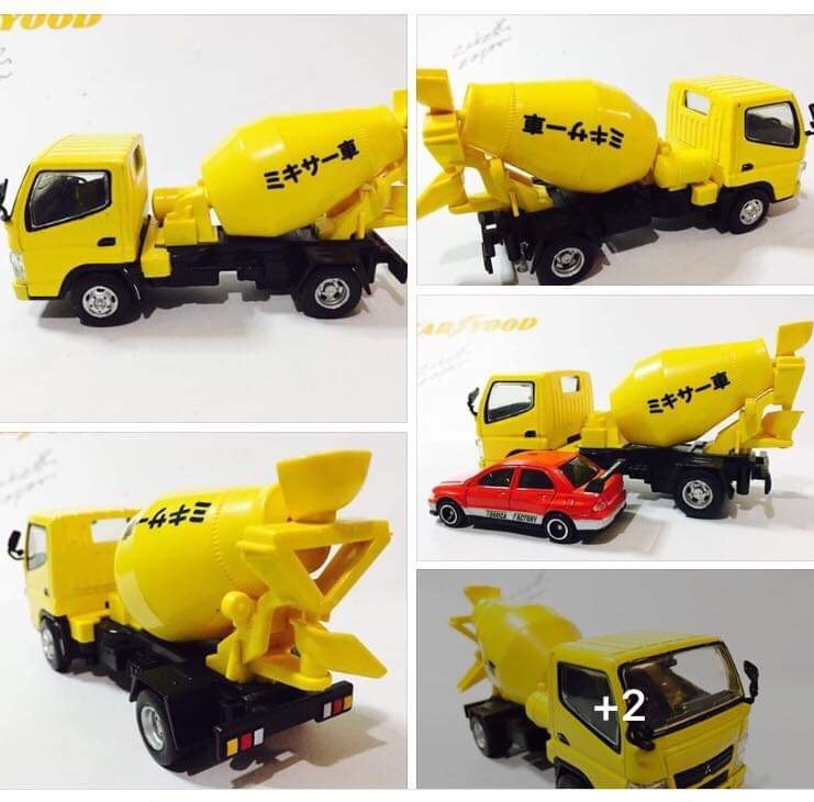 รถโม่ปูน 1/43 เป็นเหล็กและพลาสติก