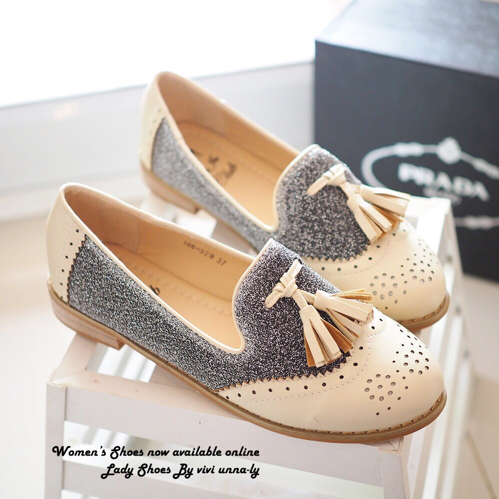 พร้อมส่ง : รองเท้าทรง Loafer