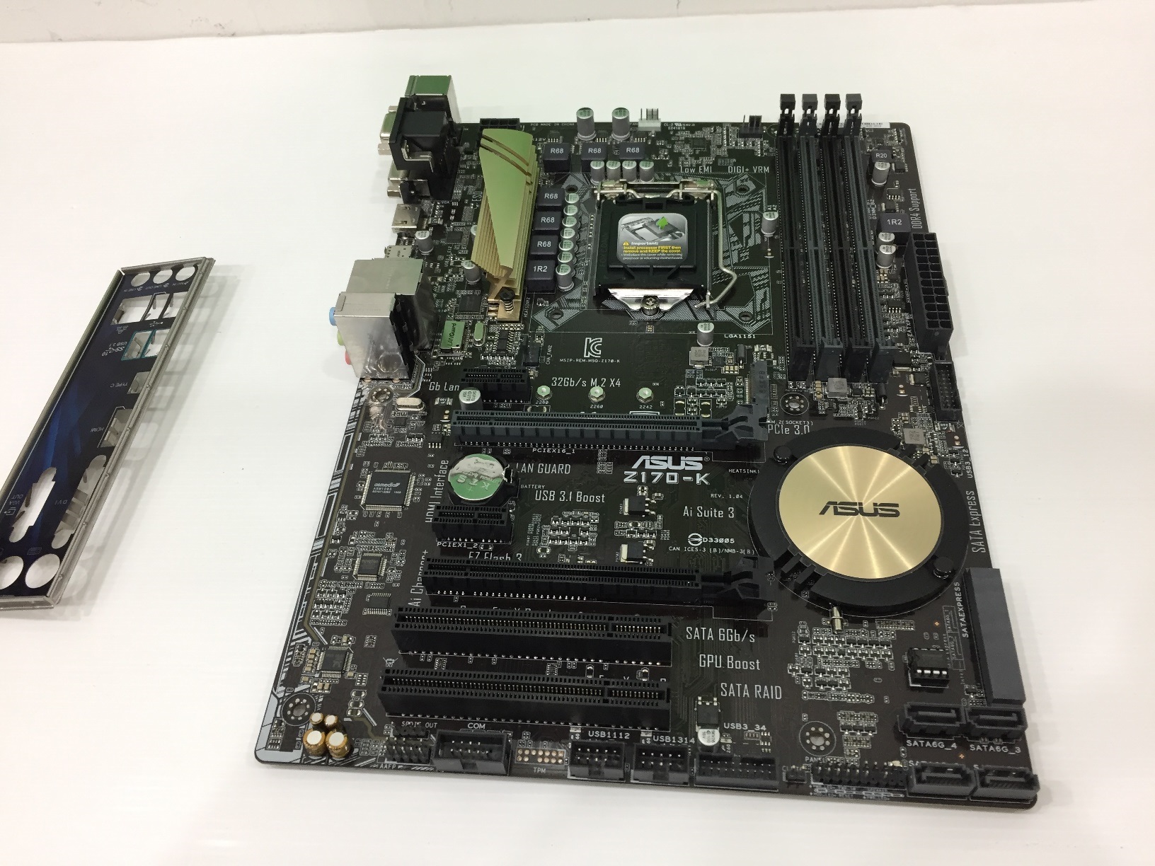 ASUS Z170-K 1151 ของใหม่เคลมมา JIB 03/2019