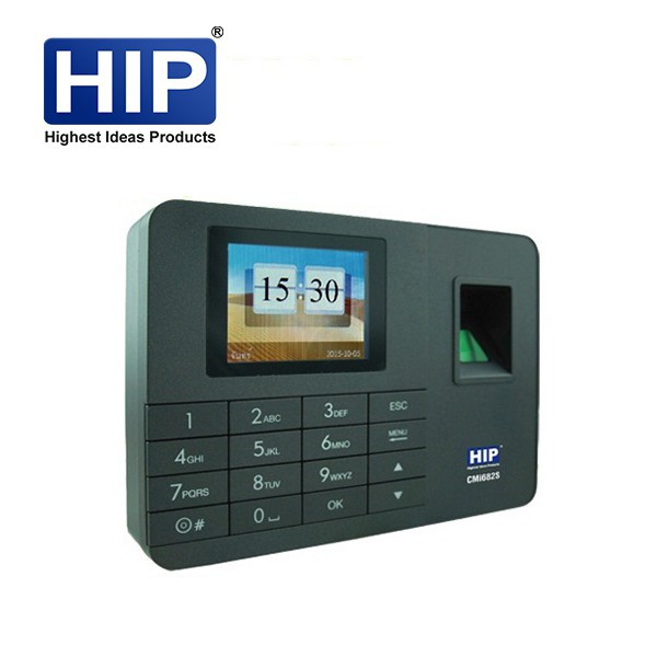 ขายถูก HIP GS CMi682S Stanalone Fingerprint Time Attendance Color Scree System เครื่องสแกนลายนิ้วมือ