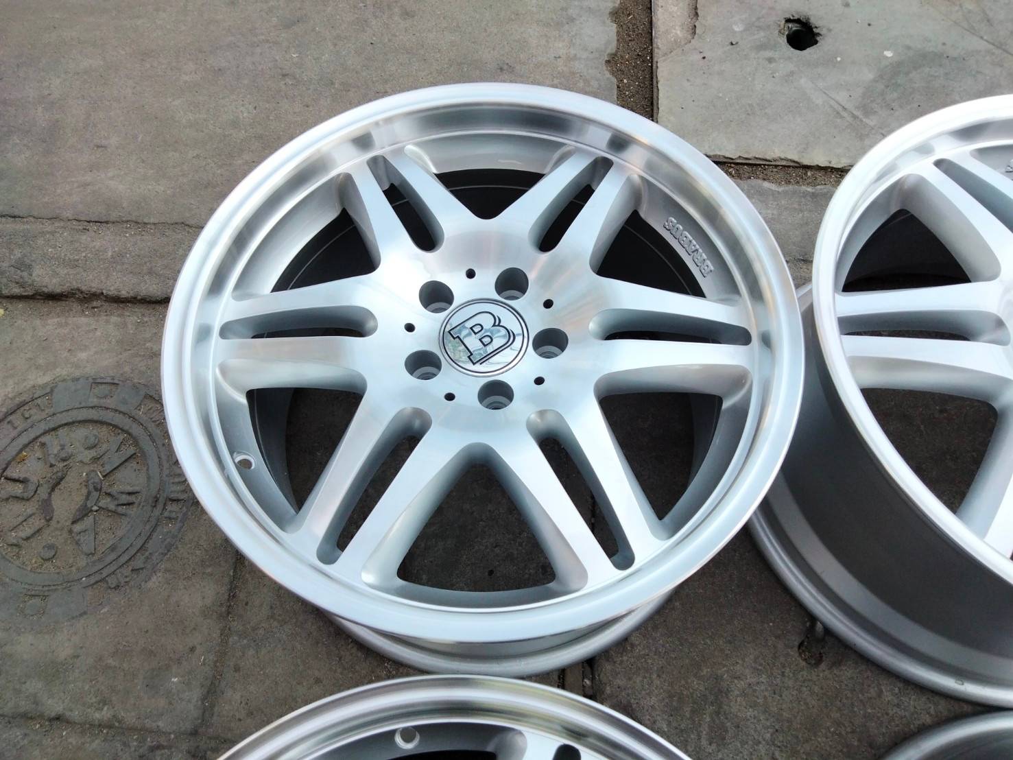 BRABUS BLACK-6 18นิ้ว ล้อแท้