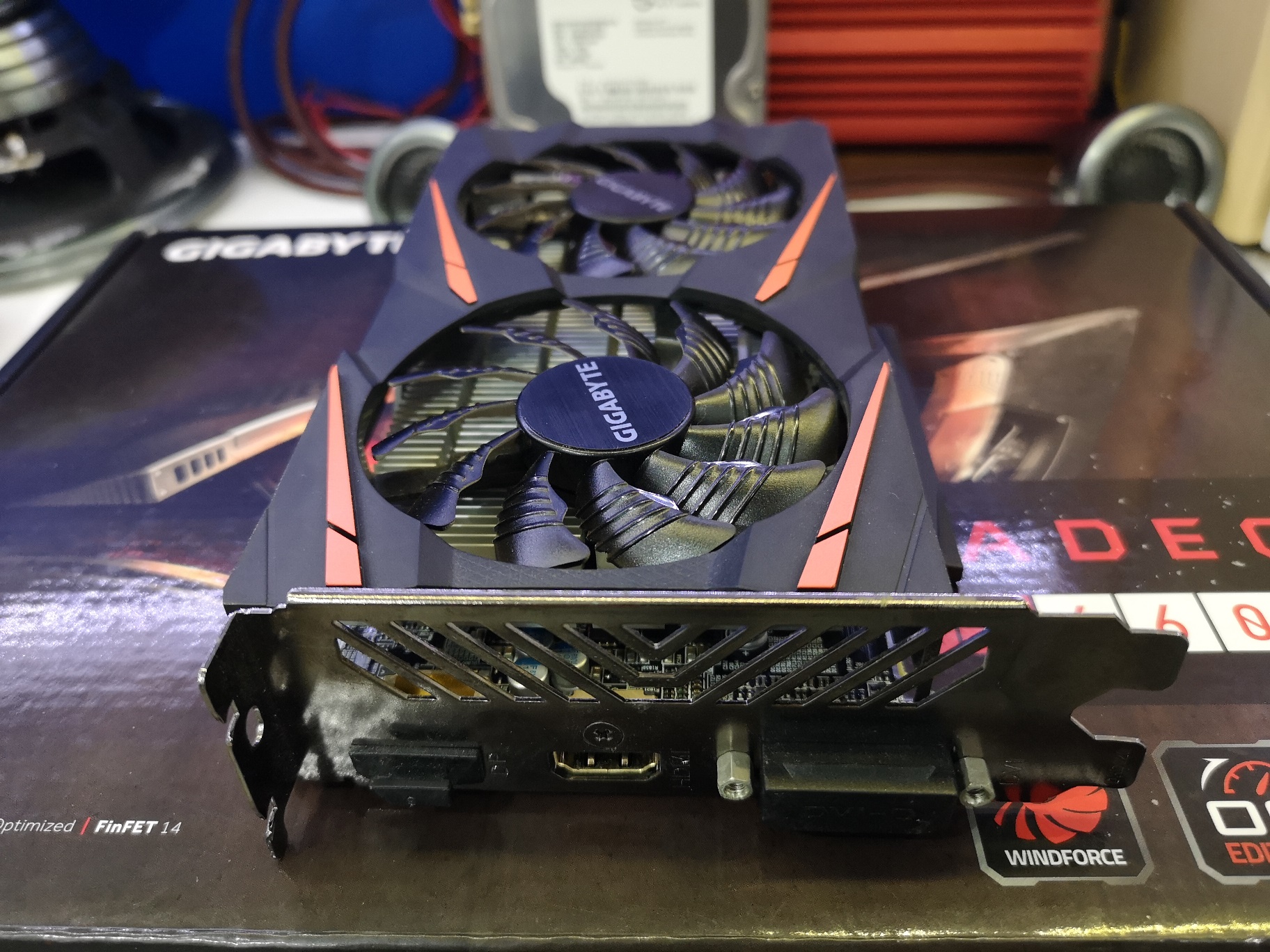 GIGABYTE Radeon™ RX460 WINDFORCE OC 2G