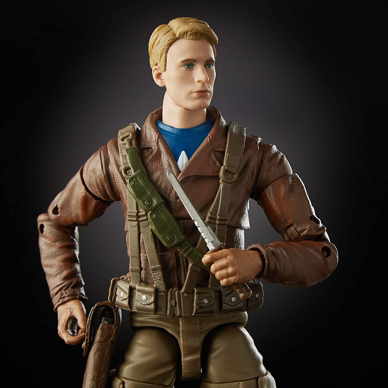 Hasbro Marvel Legends Series Captain America : The First Avenger 6 Inch-Scale Captain America & Peggy Carter Action Figure ฮาสโบร มาร์เวล เลเจนด์ อเวนเจอร์ส หุ่นโมเดลฟิกเกอร์ กัปตันอเมริกา และเพ็กกี้ คาร์เตอร์ 6 นิ้ว ลิขสิทธิ์แท้