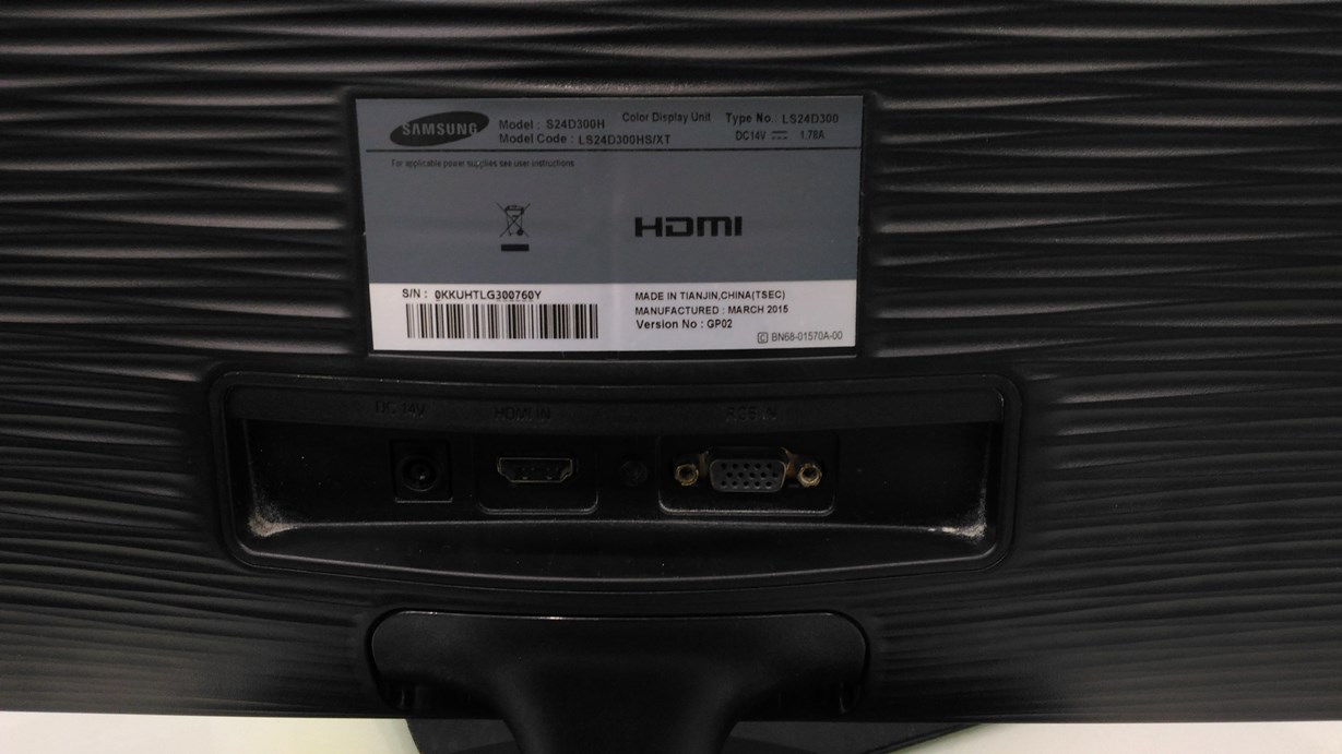 SAMSUNG S24D300HS/XT 24" Full HD HDMI