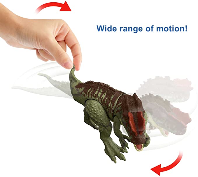 Mattel Jurassic World Massive Action Yangchuanosaurus (HDX49) แมทเทล จูราสสิค เวิลด์ ของเล่นแอ็กชั่นฟิกเกอร์ไดโนเสาร์ หย่งชวนโนซอรัส