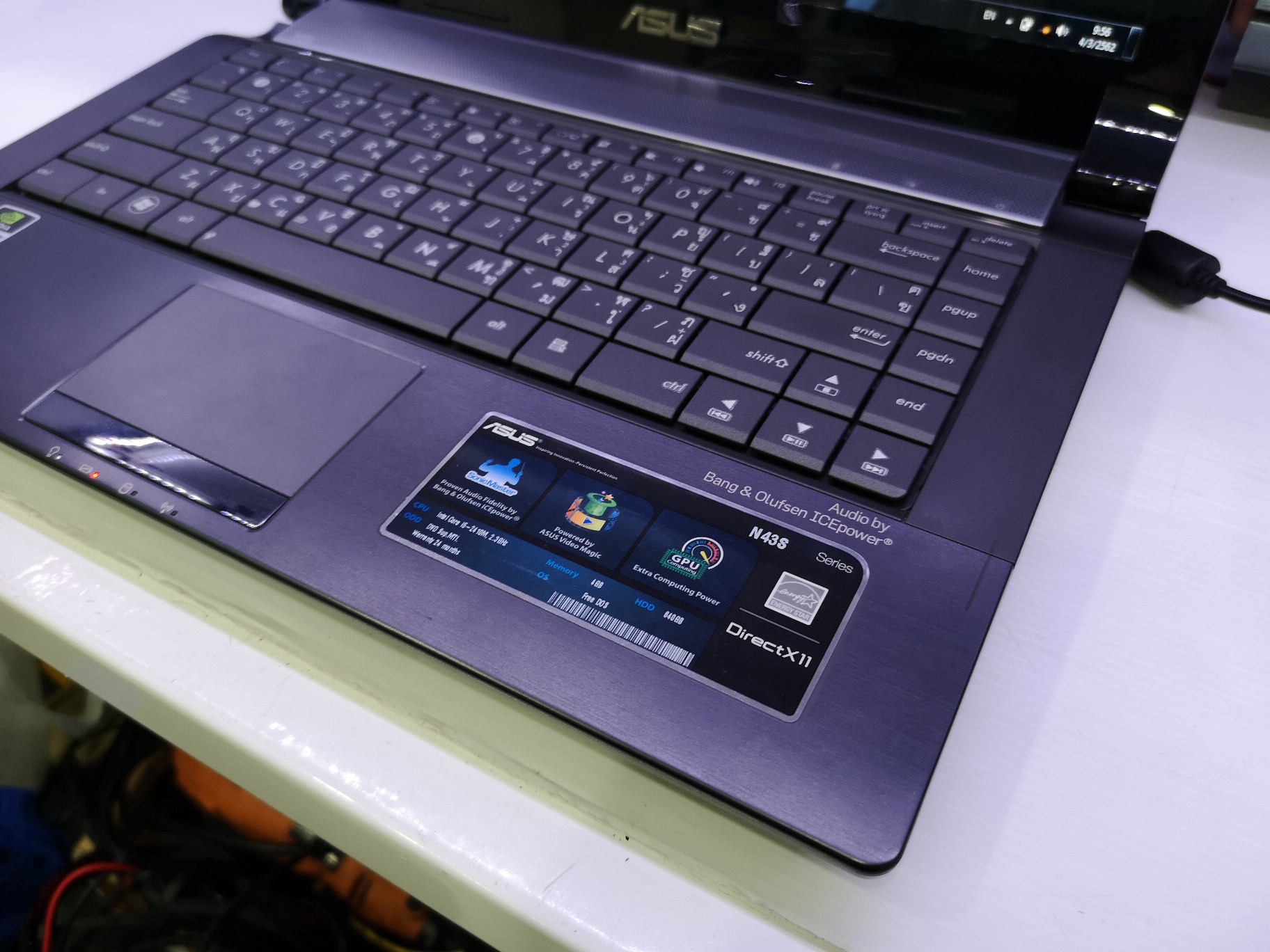 ASUS N43S แบตฯเสื่อม