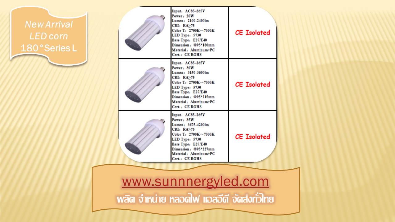 LED corn light STC-QF-CLL40W