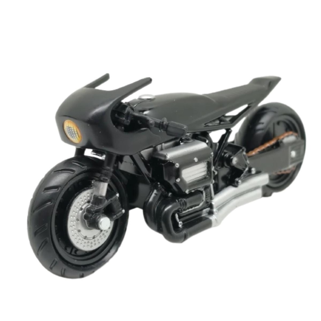 โมเดลรถแบทแมนฮอทวีล Hot Wheels DC Comics Premium 1:50 Scale Batman Wave 3 - Batcycle
