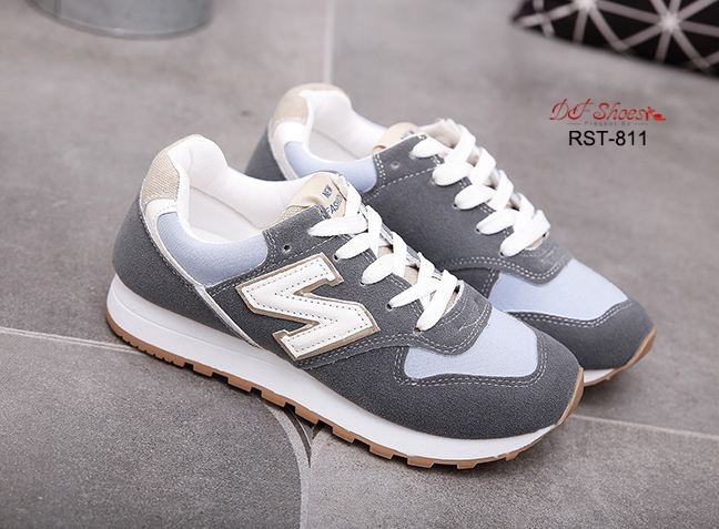 รองเท้าผ้าใบ Style New Balace (สีชมพู)