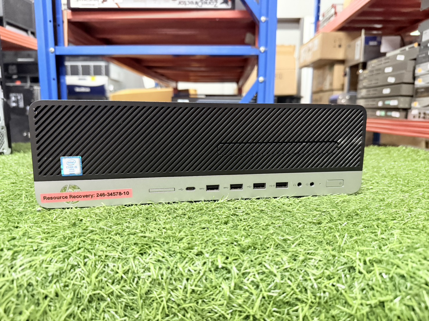 คอมพิวเตอร์ HP EliteDesk 800 G3 SFF CPU i5-6500 Ram 8 GB SSD M.2 256GB