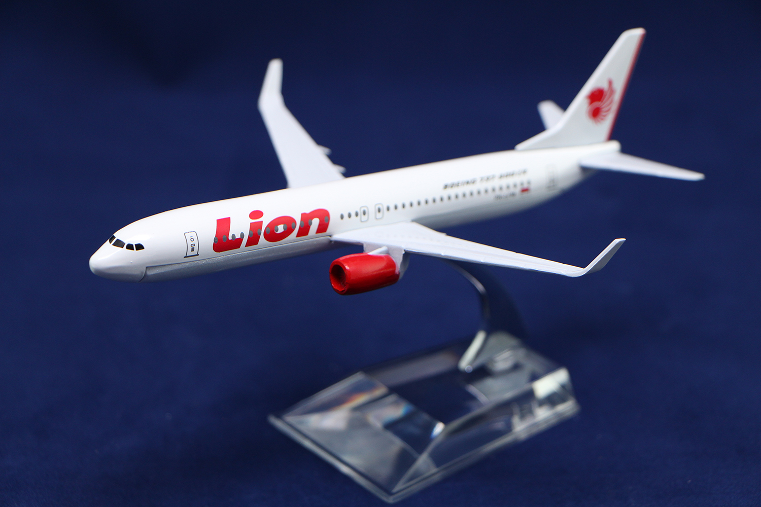 โมเดลเครื่องบิน Lion Air อินโดนิเซีย (Boeing 737)