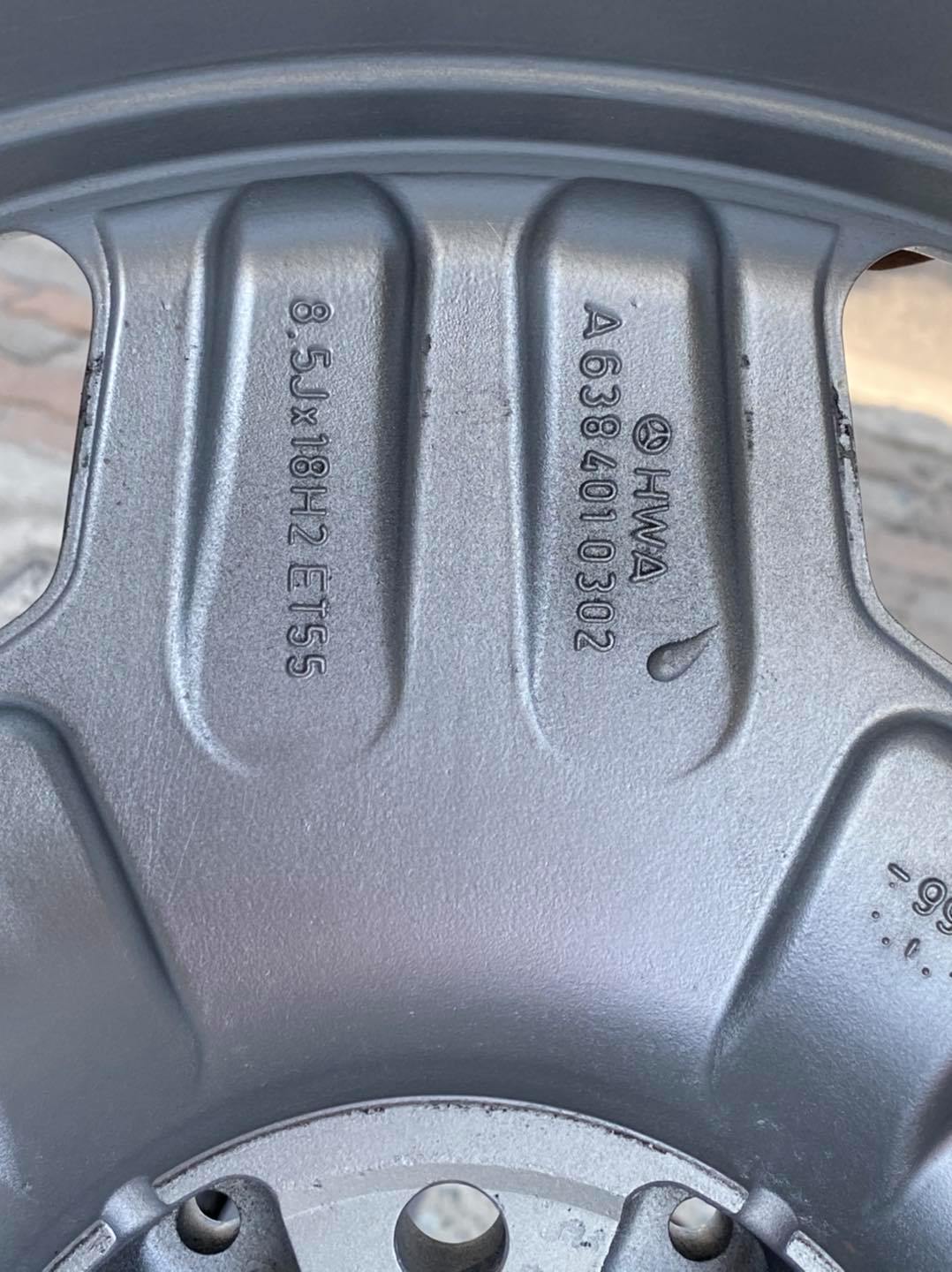 ล้อแท้ AMG ST2 Benz Vito 638